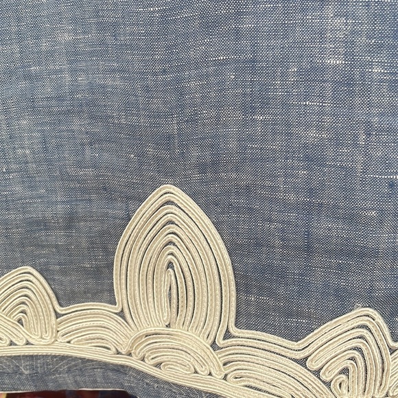 Boden Embroidered linen dress - Picture 3 of 4